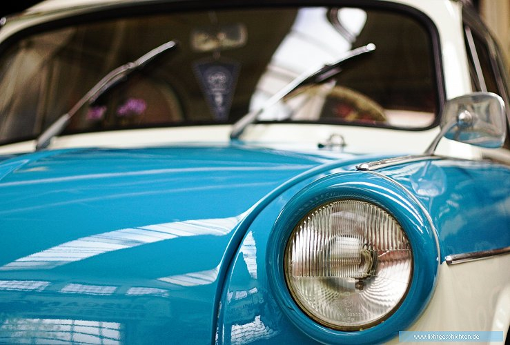 photo auto blau scheinwerfer technikmuseum 
