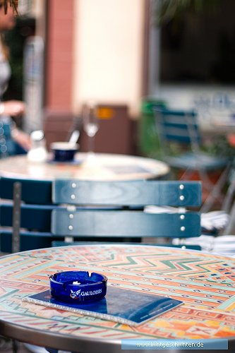 photo szenerie urban gastronomie aschenbecher 